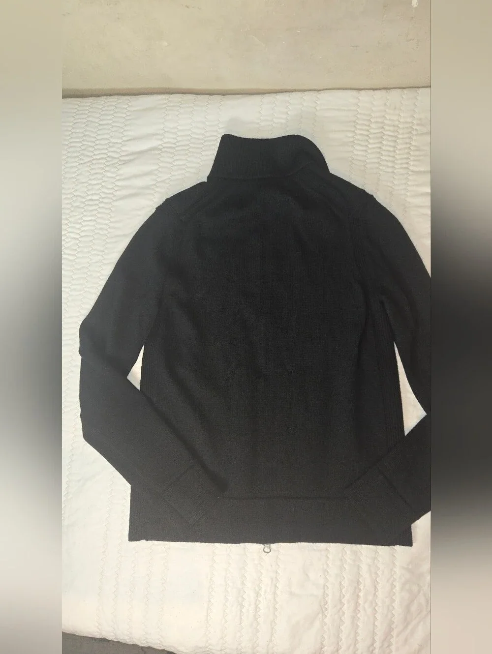 Banana Republic Black Men's Full-Zip Sweater